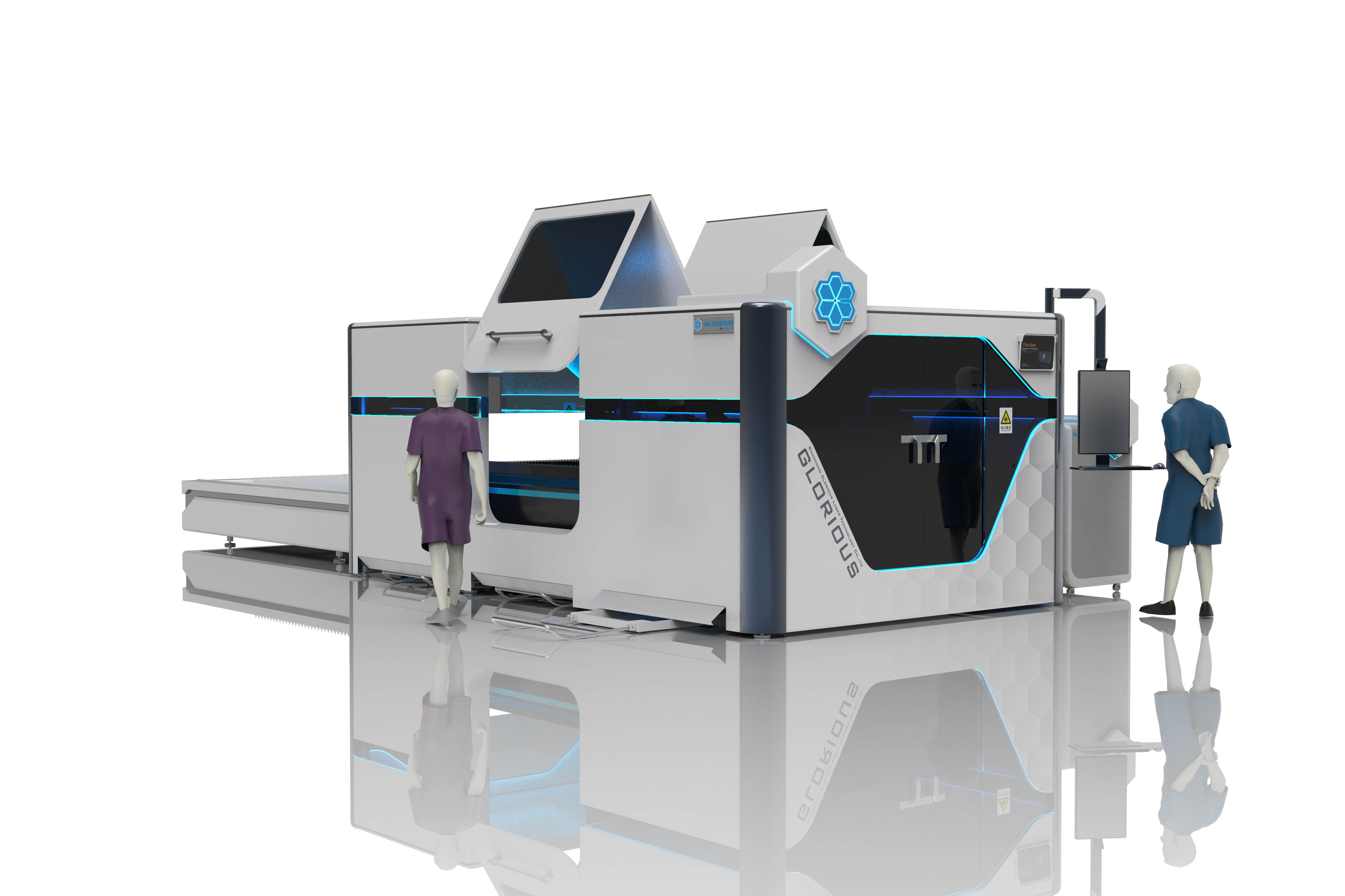 GP大包围系列激光切割机1