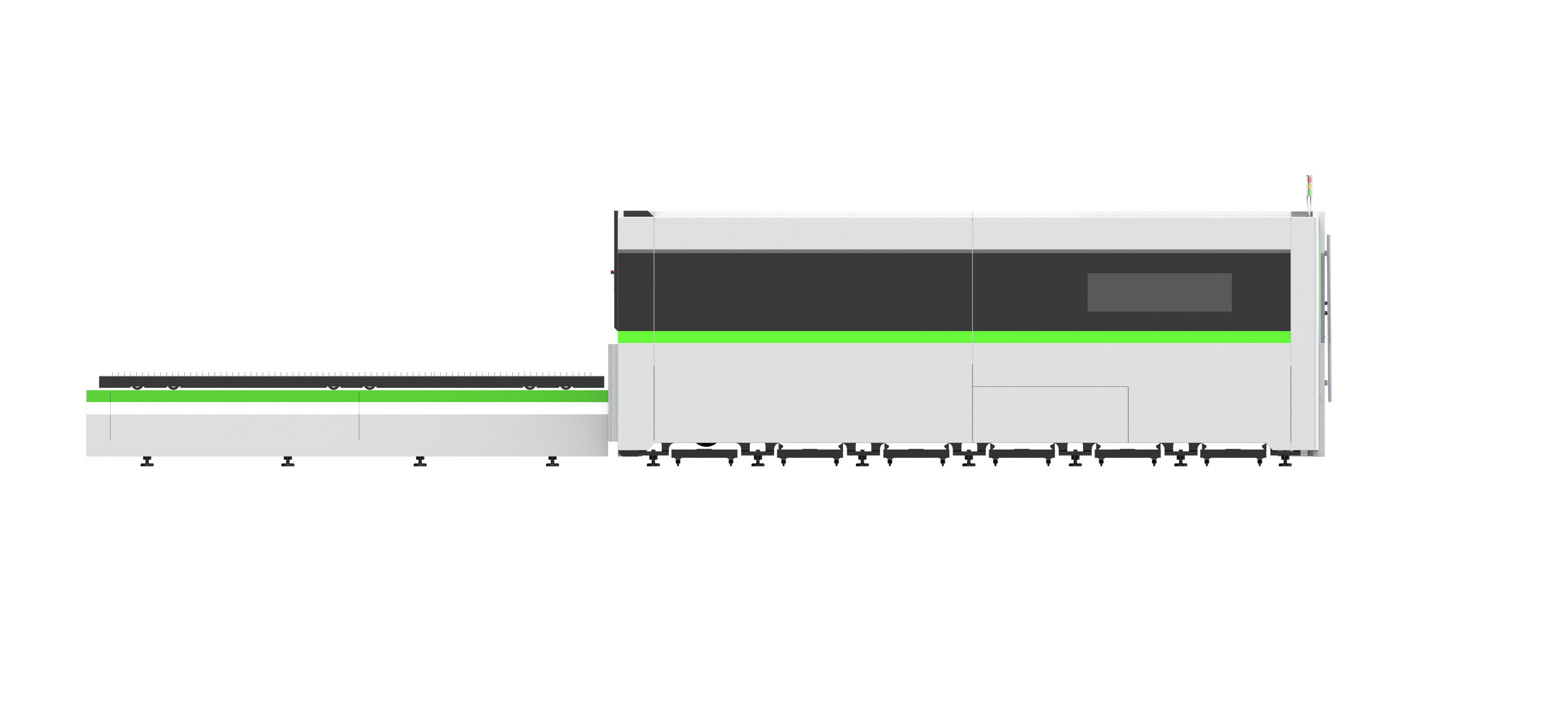 FT-E Series Metal Sheet Laser Cutting Machine（white appearance ）